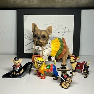 Vintage Aye Chihuahua! (Set) Figures